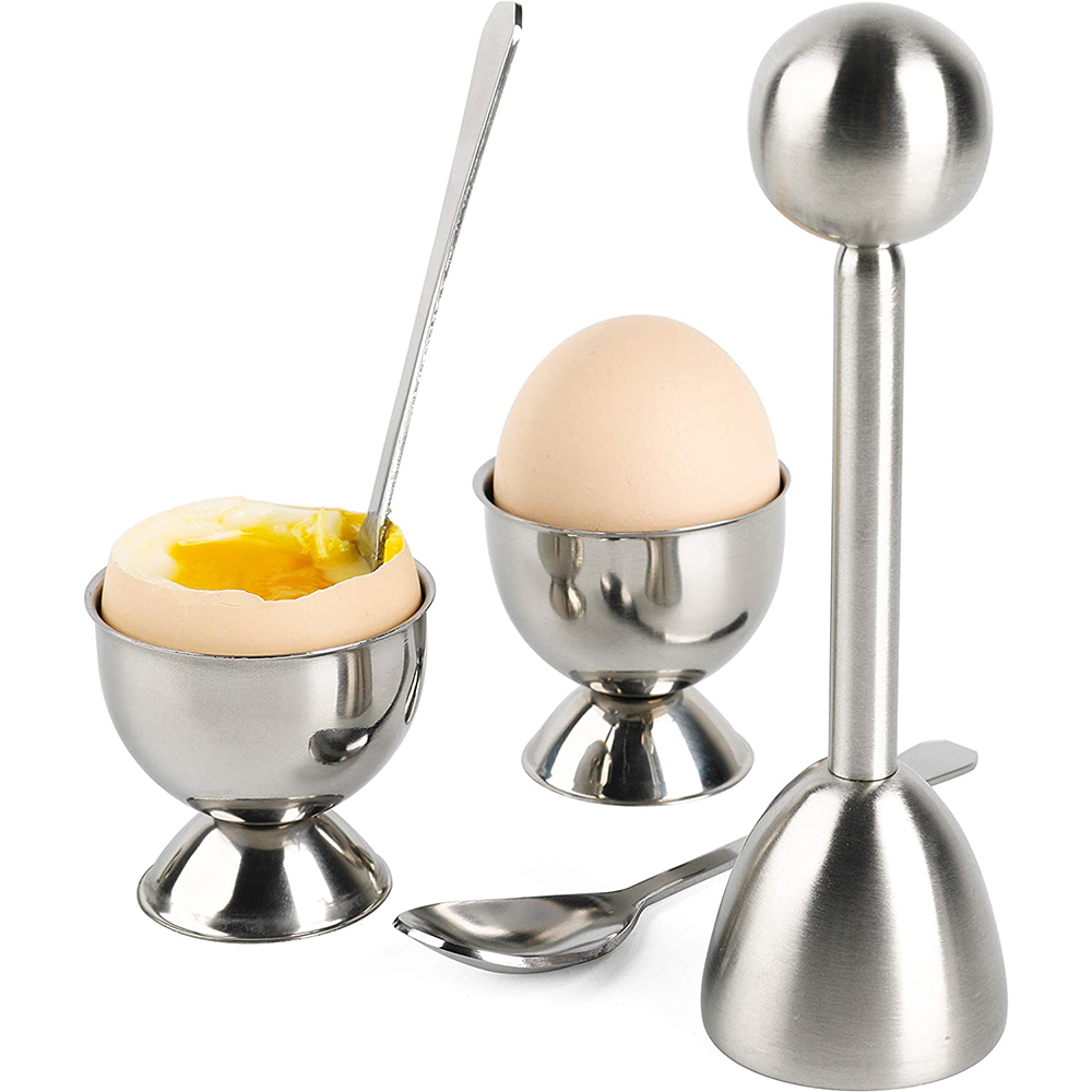 LMETJMA エッグクラッカートッパーセット ステンレス鋼 - Egg Separator Tool のレビューと価格