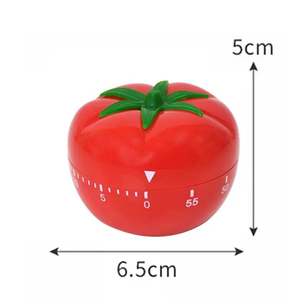 トマト型のキッチンタイマー。機械式で、果物の形をした装飾とし - Kitchen Helper Gadgets のレビューと価格