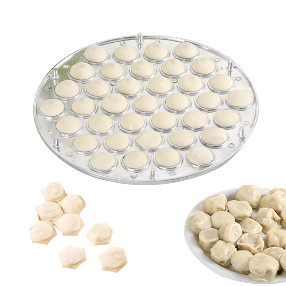 餃子型 37 穴キッチン生地プレスラビオリ作成型餃子の皮アー - Kitchen Gadgets Dumpling Maker のレビューと価格