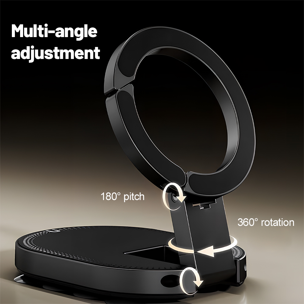360 °   回転式3-in-1吸盤式マグネット携帯ホルダ - Kitchen Gadgets Organizer のレビューと価格