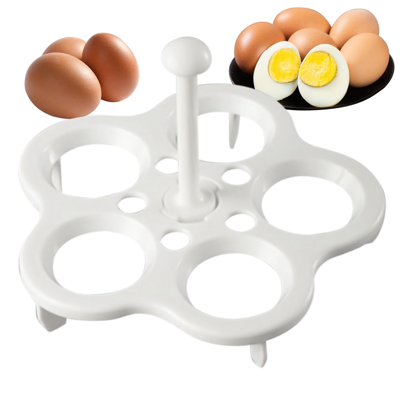 エッグボイラーホルダー 4/5個用 卵蒸し器ラック 卵多目的 - Kitchen Gadgets For Men のレビューと価格
